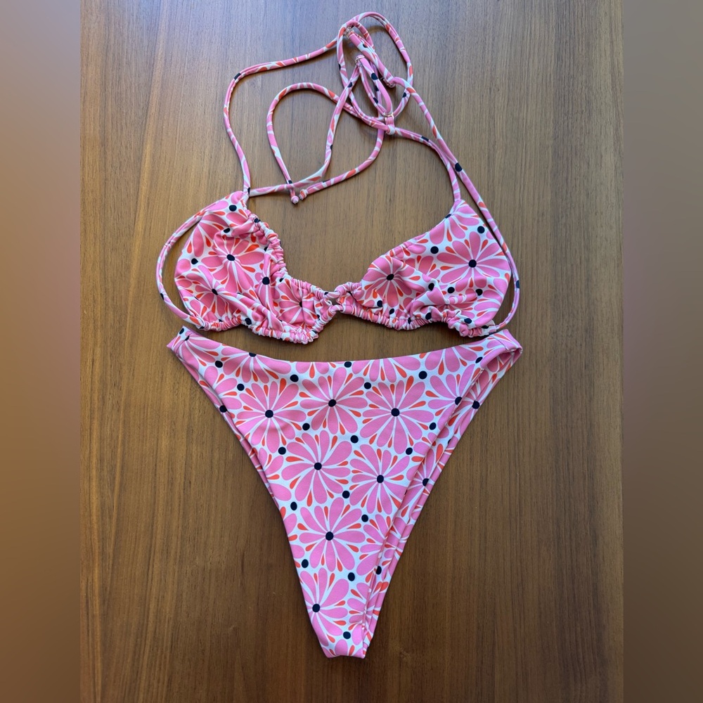 Skatie pink swimsuit